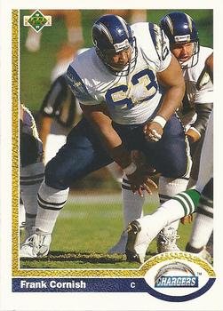 Frank Cornish San Diego Chargers 1991 Upper Deck NFL #186